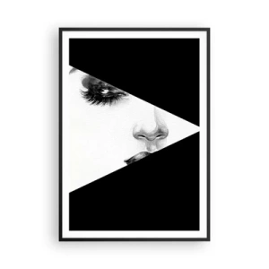 Poster în ramă neagră - Mereu nedescoperită - 70x100 cm