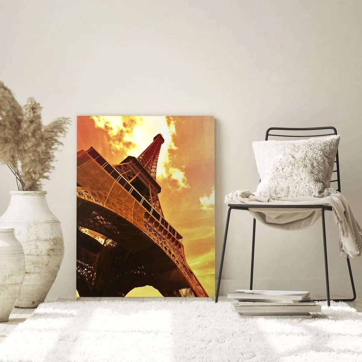 Tablou pe sticlă - Monumental, pentru că aurit de soare - 50x70 cm