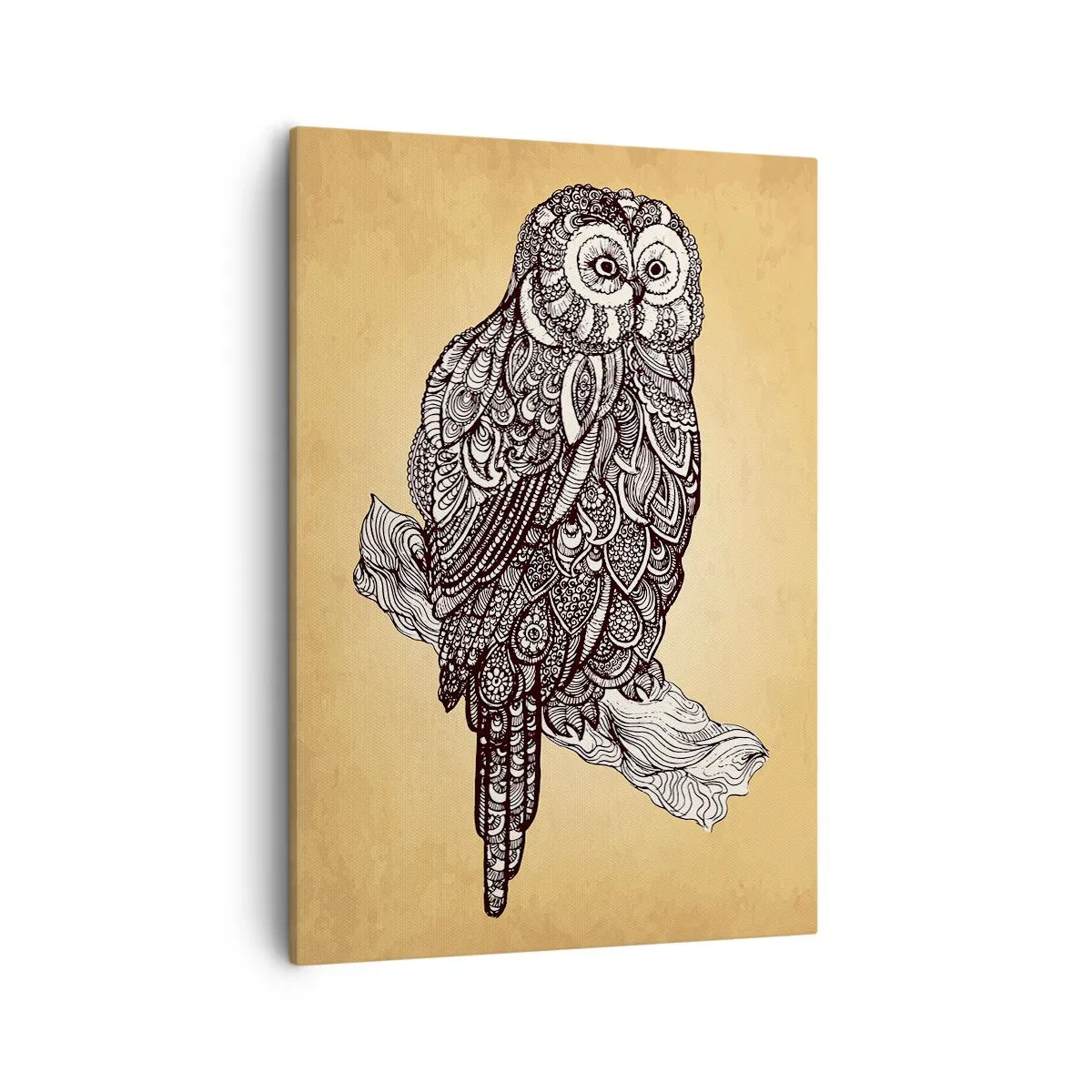 Tablou pe pânză - Ornamente complicate de înțelepciune - 50x70 cm