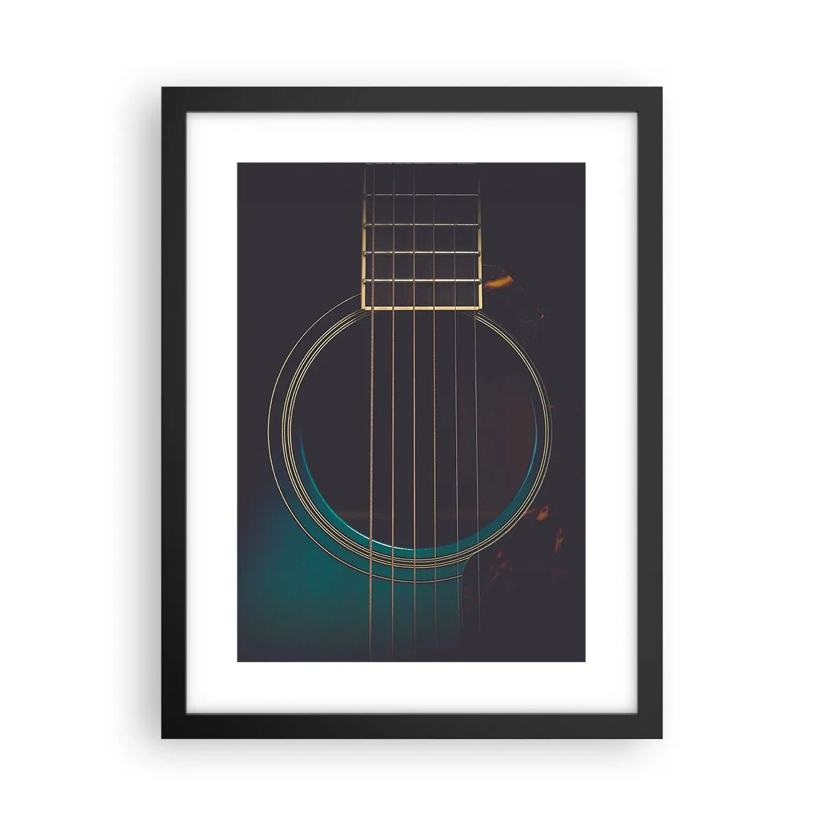 Poster în ramă neagră - O clipă înainte de a suna - 30x40 cm