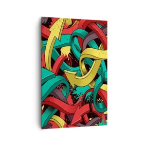 Tablou pe pânză - Pe unde să mergem? - 80x120 cm