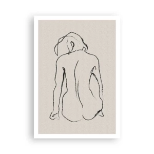 Poster - Nud de fată - 70x100 cm