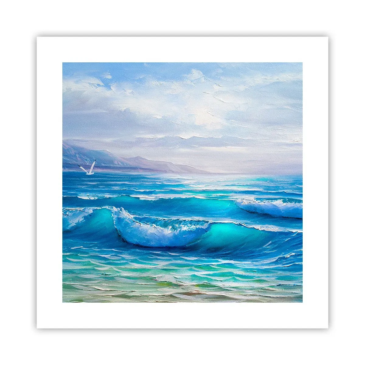 Poster - Oferă alinare - 40x40 cm