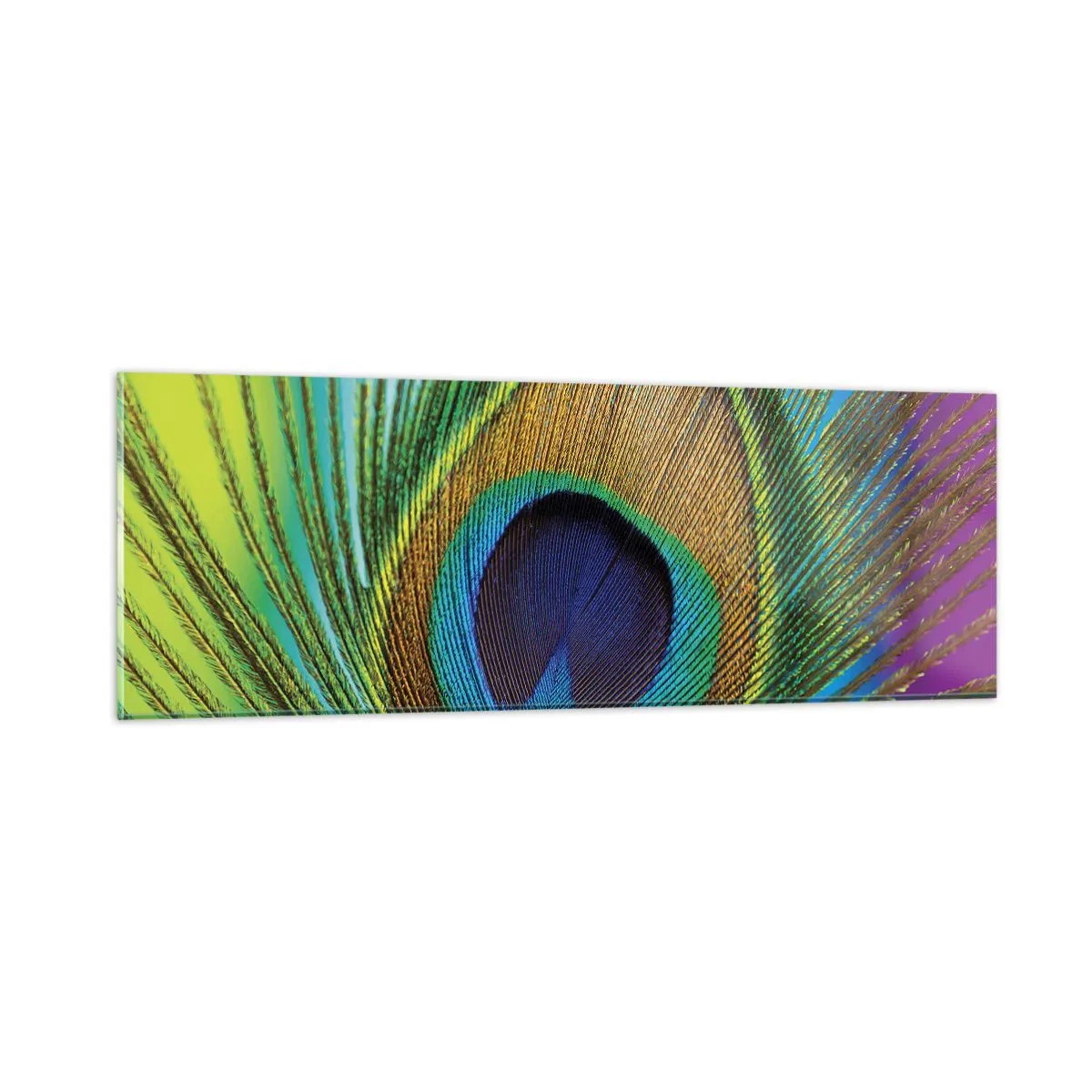 Tablou pe sticlă - Ochi în ochi - 90x30 cm