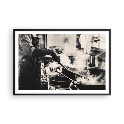 Poster în ramă neagră - Alchimia aromelor - 91x61 cm