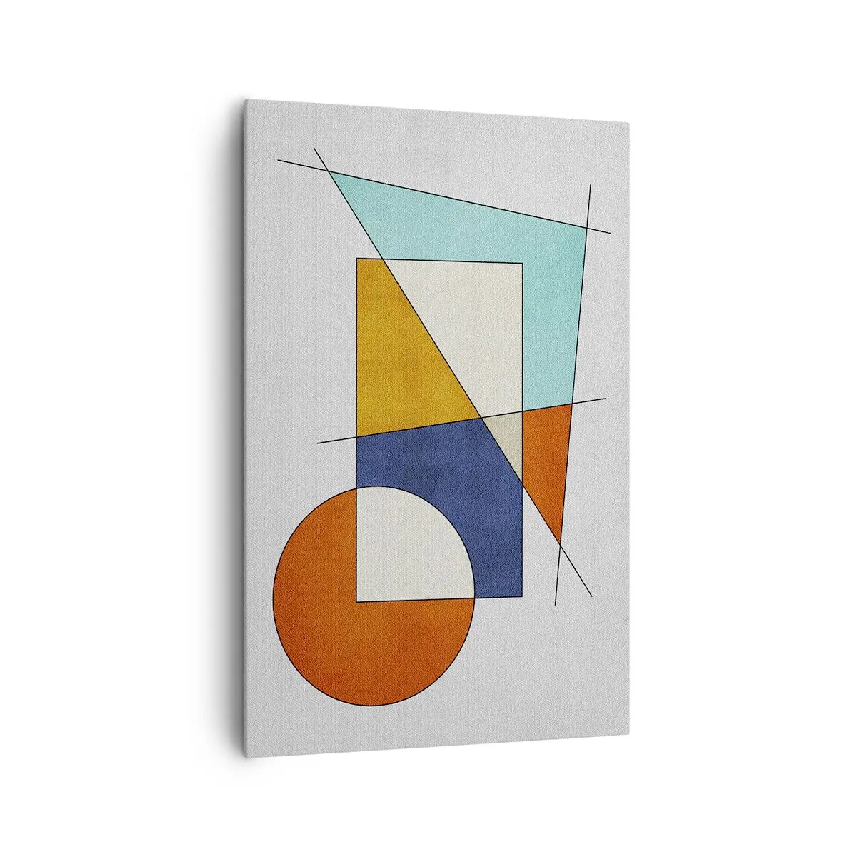 Tablou pe pânză - Abstracție: distracție modernistă - 80x120 cm