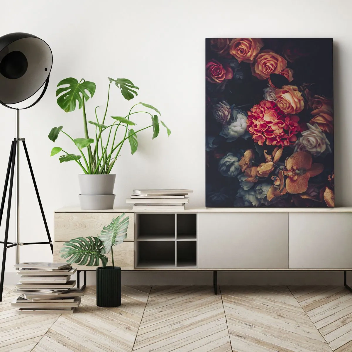 Tablou pe pânză - Ca la maeștri olandezi - 45x80 cm