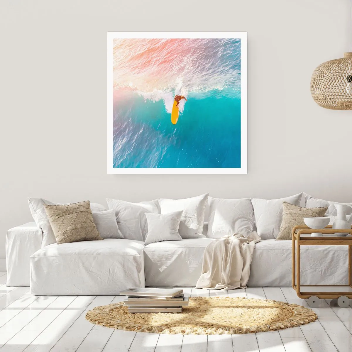 Poster - Călărețul oceanului - 60x60 cm