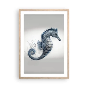 Poster în ramă de stejar deschis - O glumă inocentă a naturii - 50x70 cm