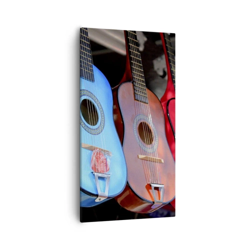 Tablou pe pânză - Vibrații latino - 55x100 cm