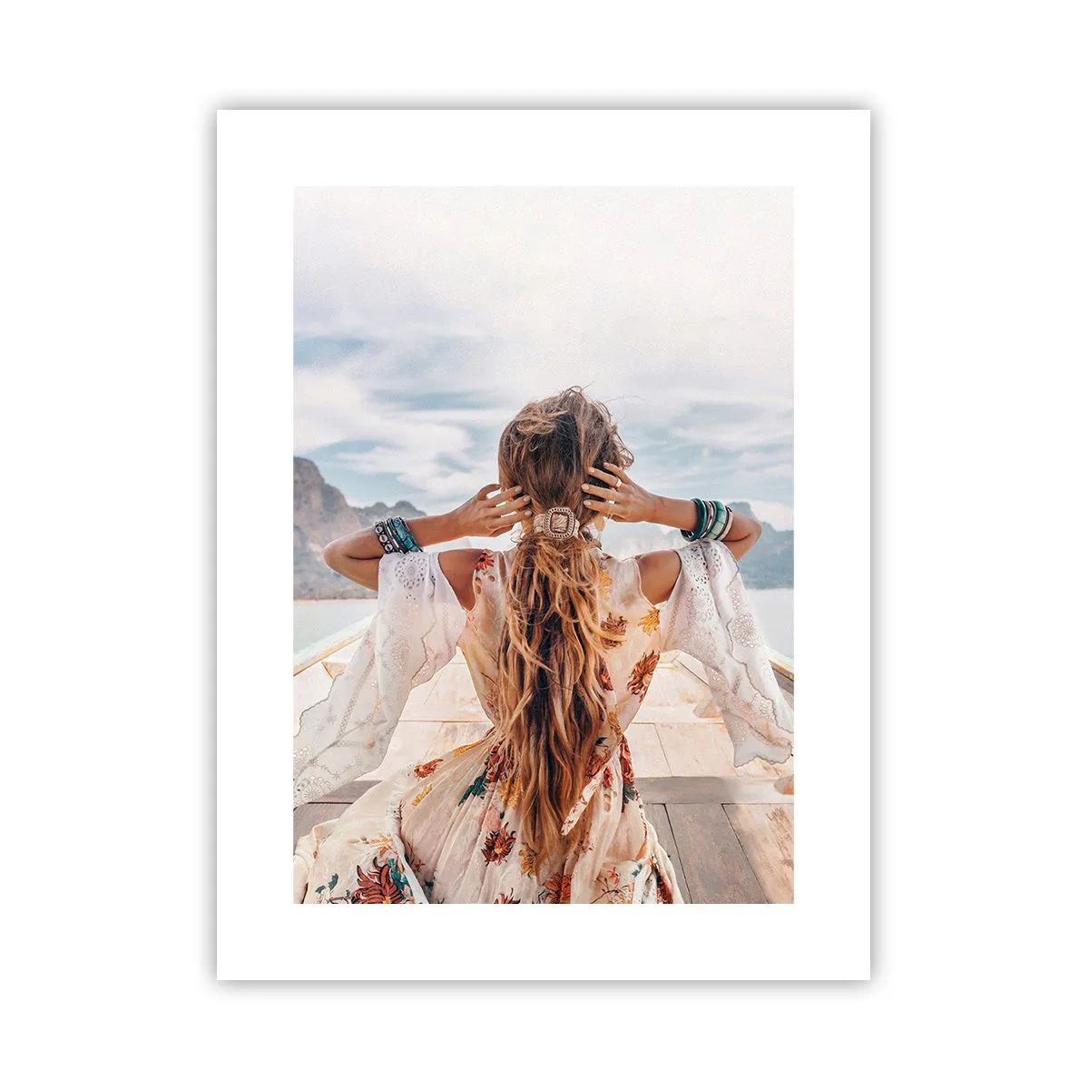 Poster - Pe drumul spre fericire - 30x40 cm