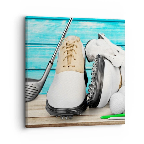 Tablou pe pânză - Totul este gata - 30x30 cm