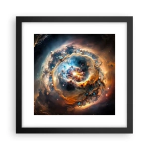 Poster în ramă neagră - Început - 30x30 cm