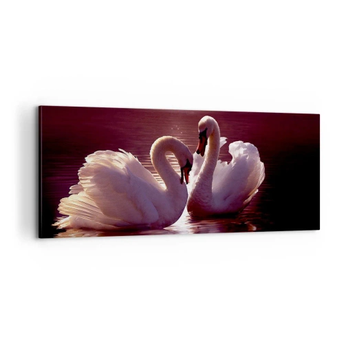 Tablou pe pânză - Până când moartea ne va despărți - 100x40 cm