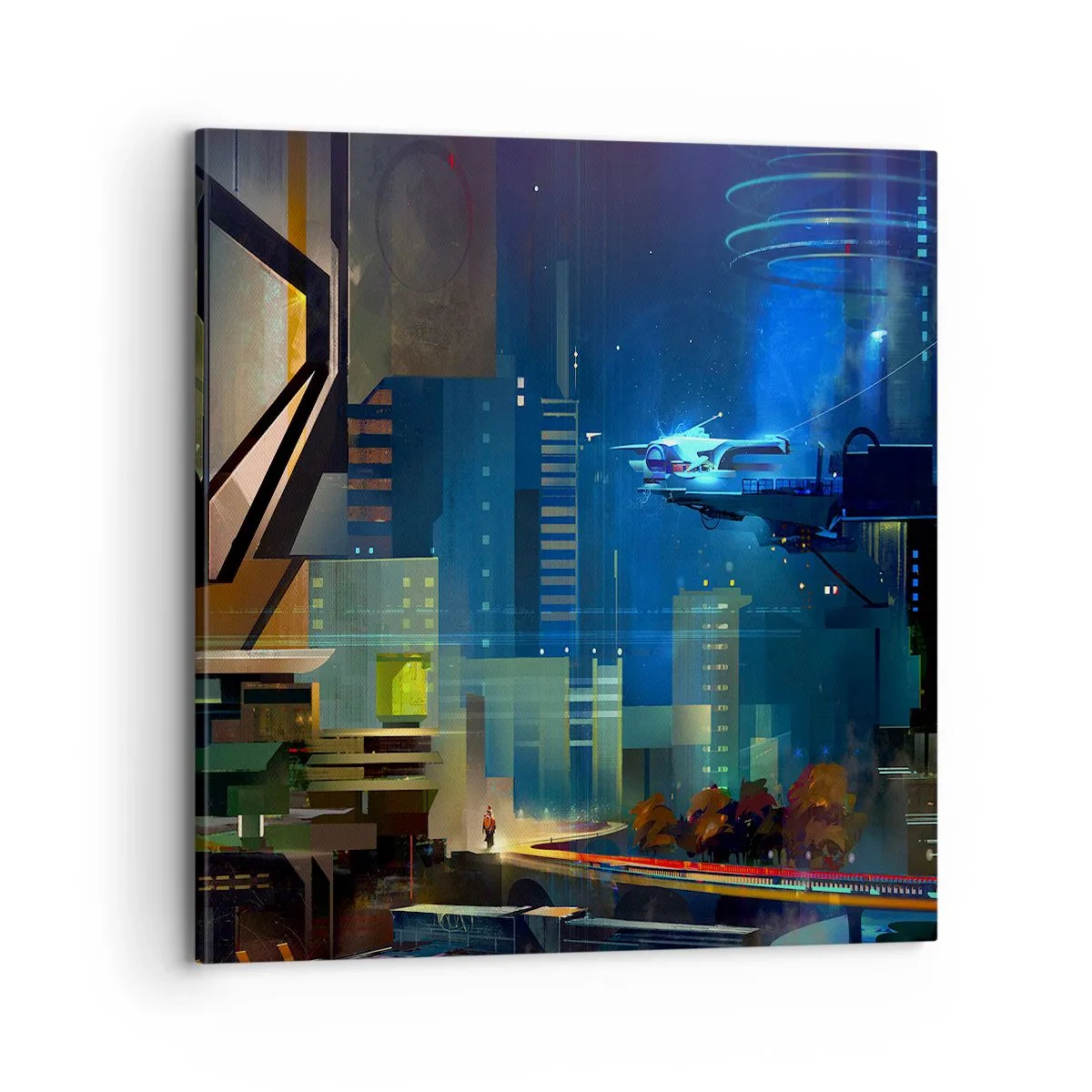 Tablou pe pânză - În viitorul apropiat - 70x70 cm