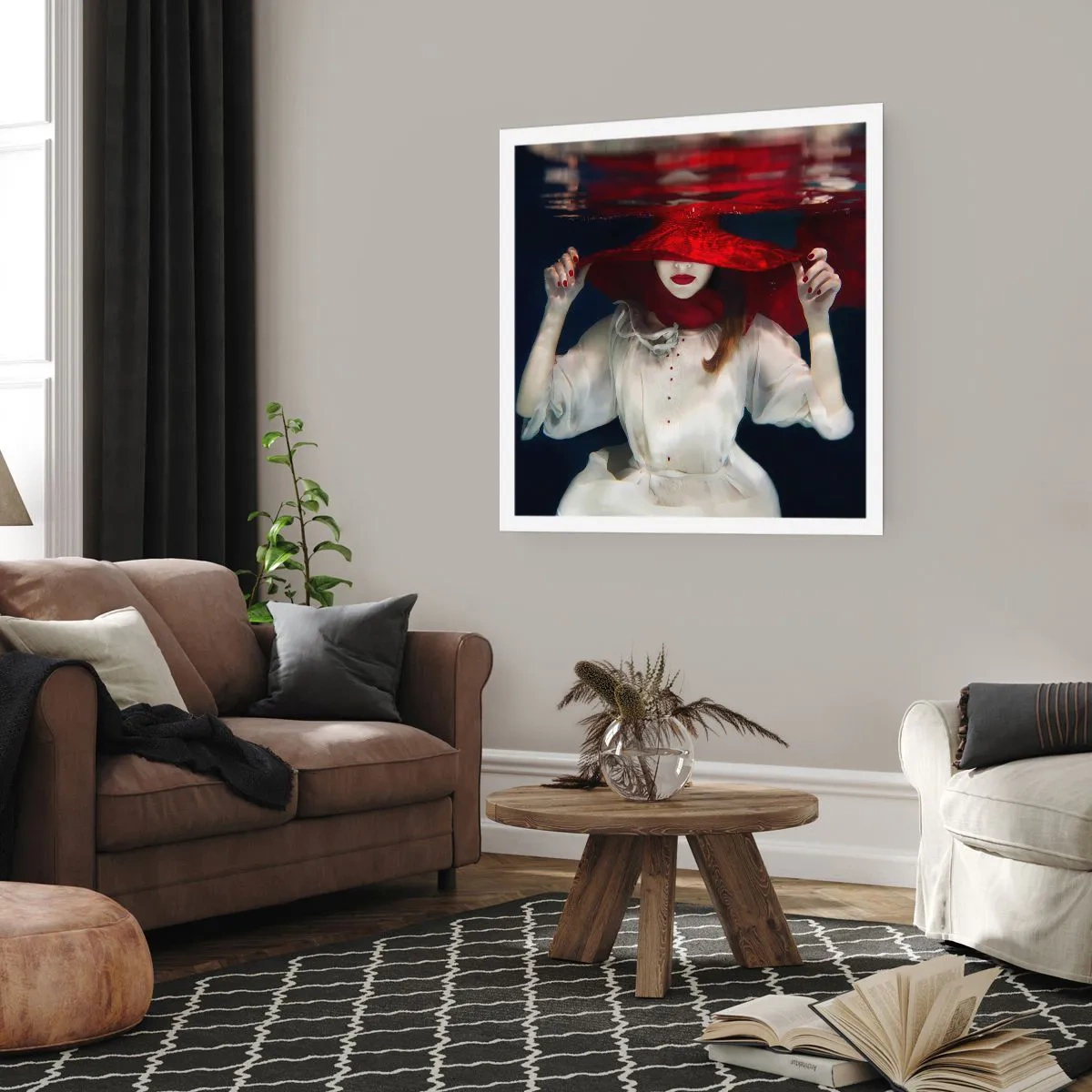 Poster - Frumoasa fantomă - 60x60 cm