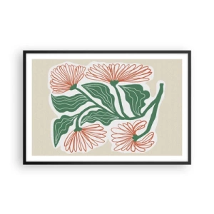 Poster în ramă neagră - Folclor modern - 91x61 cm