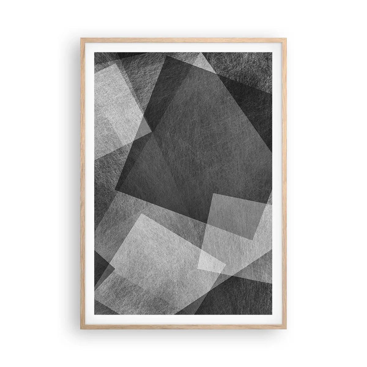 Poster în ramă de stejar deschis - Un simbol etern al permanenței și al ordinii - 70x100 cm