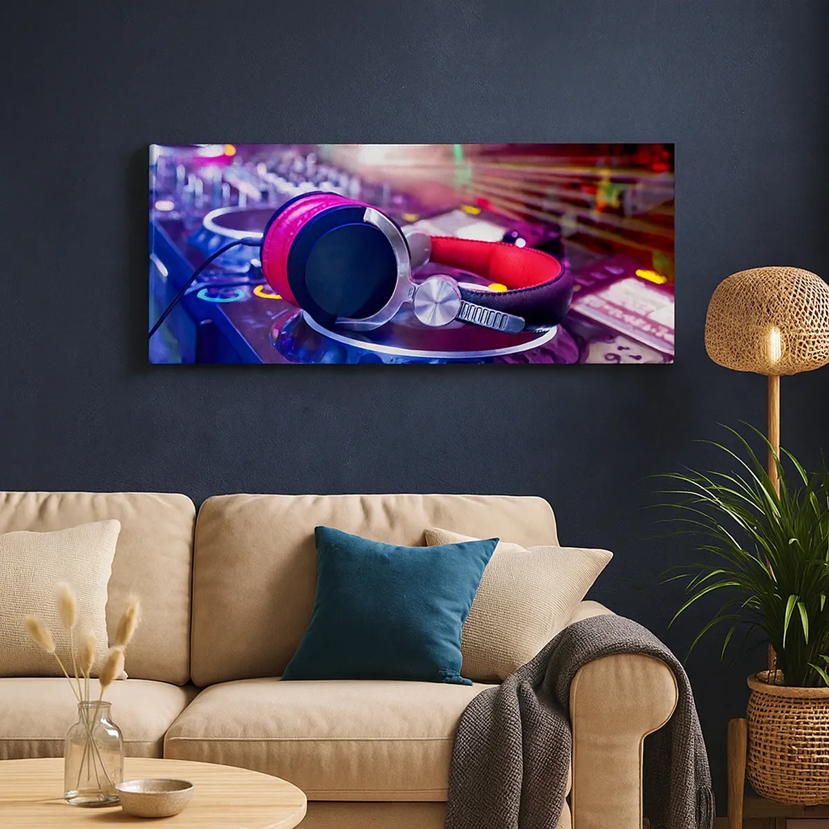 Tablou pe pânză - Imediat începe distracția - 30x30 cm