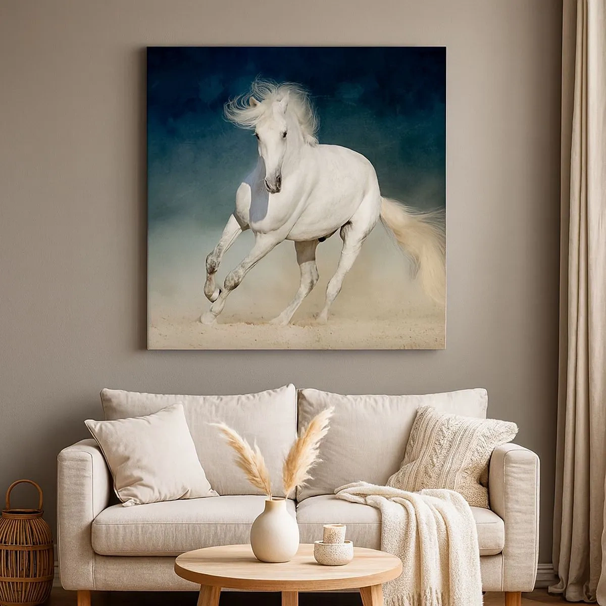 Tablou pe pânză - Libertate în stare pură - 30x30 cm