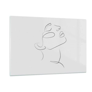 Tablou pe sticlă - Meandrele unui vis - 120x80 cm