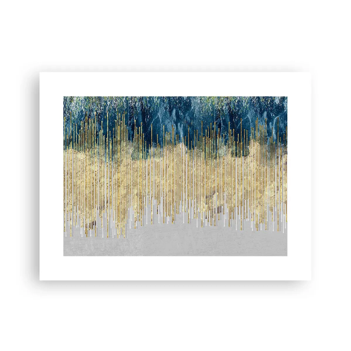 Poster - Granița aurită - 40x30 cm