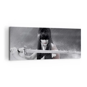 Tablou pe pânză - Frumoasă și periculoasă - 100x40 cm