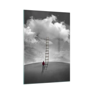 Tablou pe sticlă - Orice este posibil - 50x70 cm