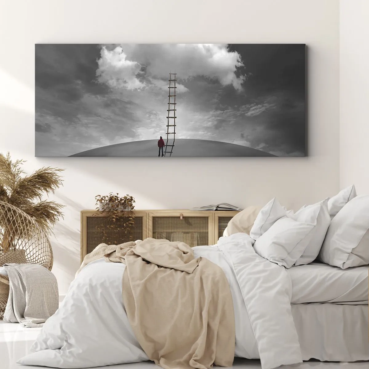 Tablou pe pânză - Orice este posibil - 90x30 cm