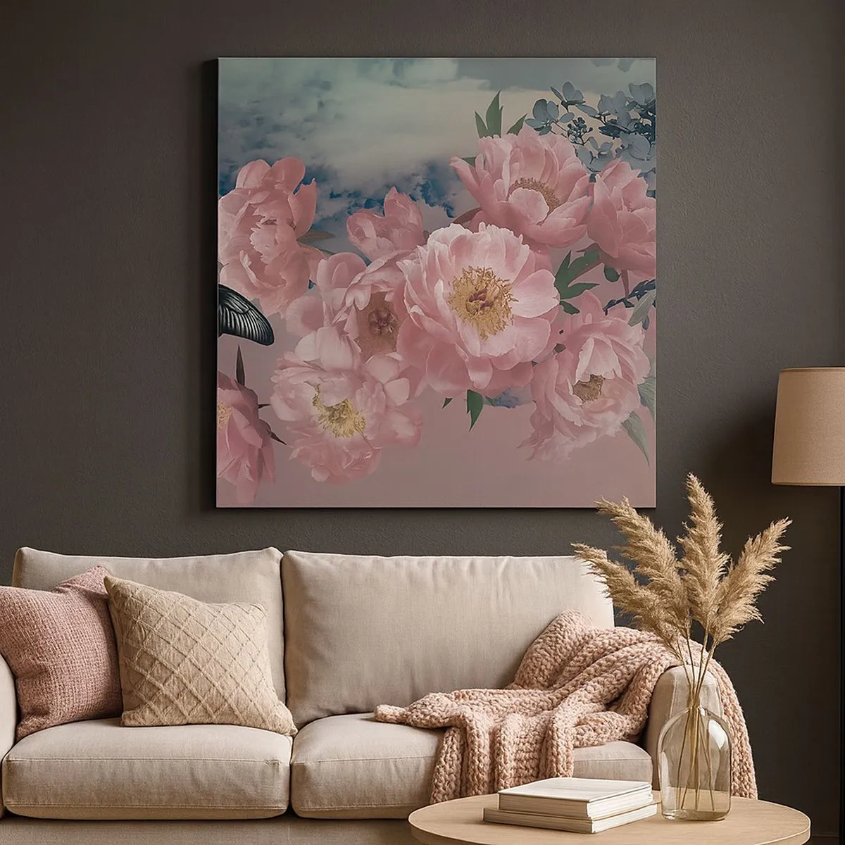 Tablou pe pânză - Apogeul romantismului - 30x30 cm