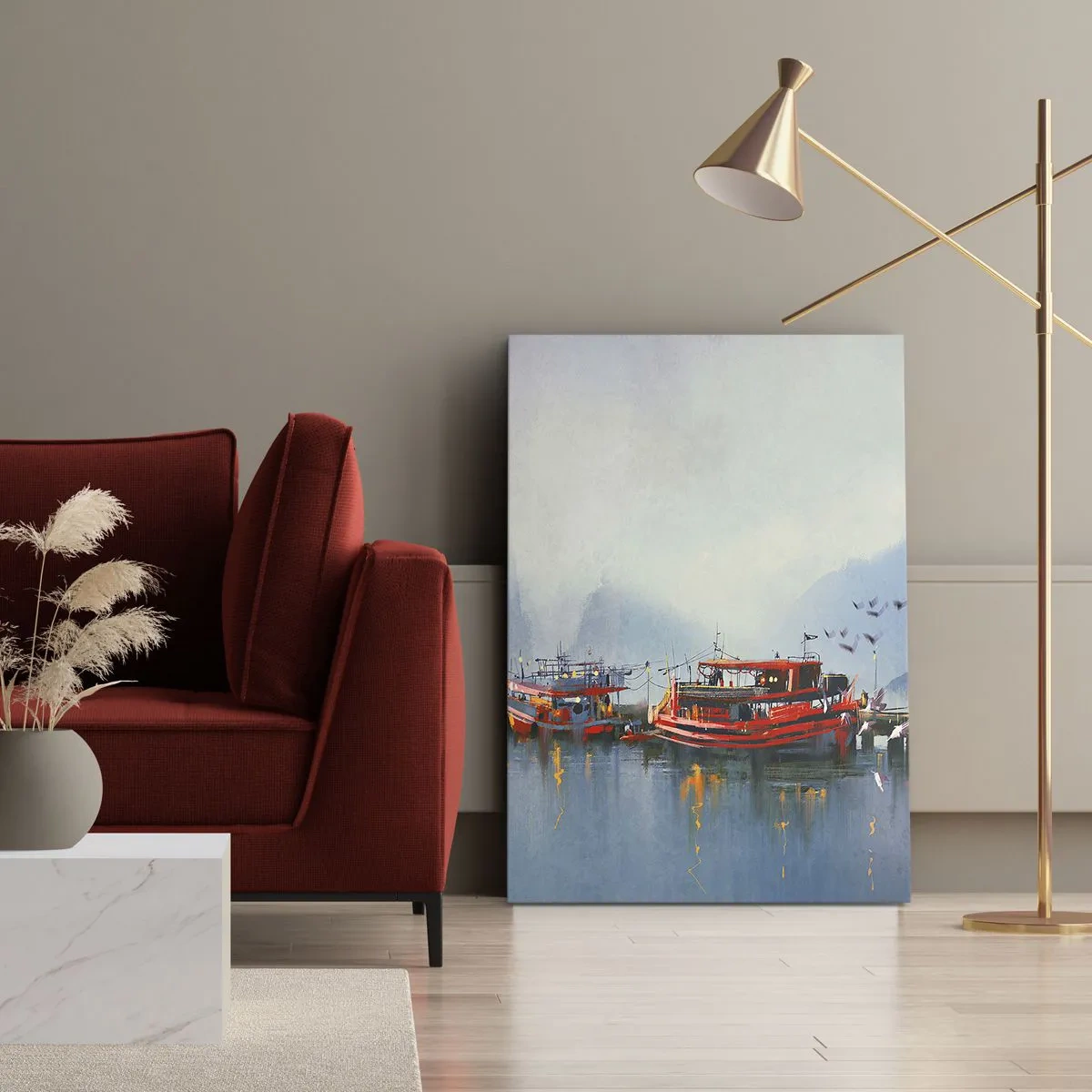 Tablou pe pânză - La capătul lumii - 45x80 cm