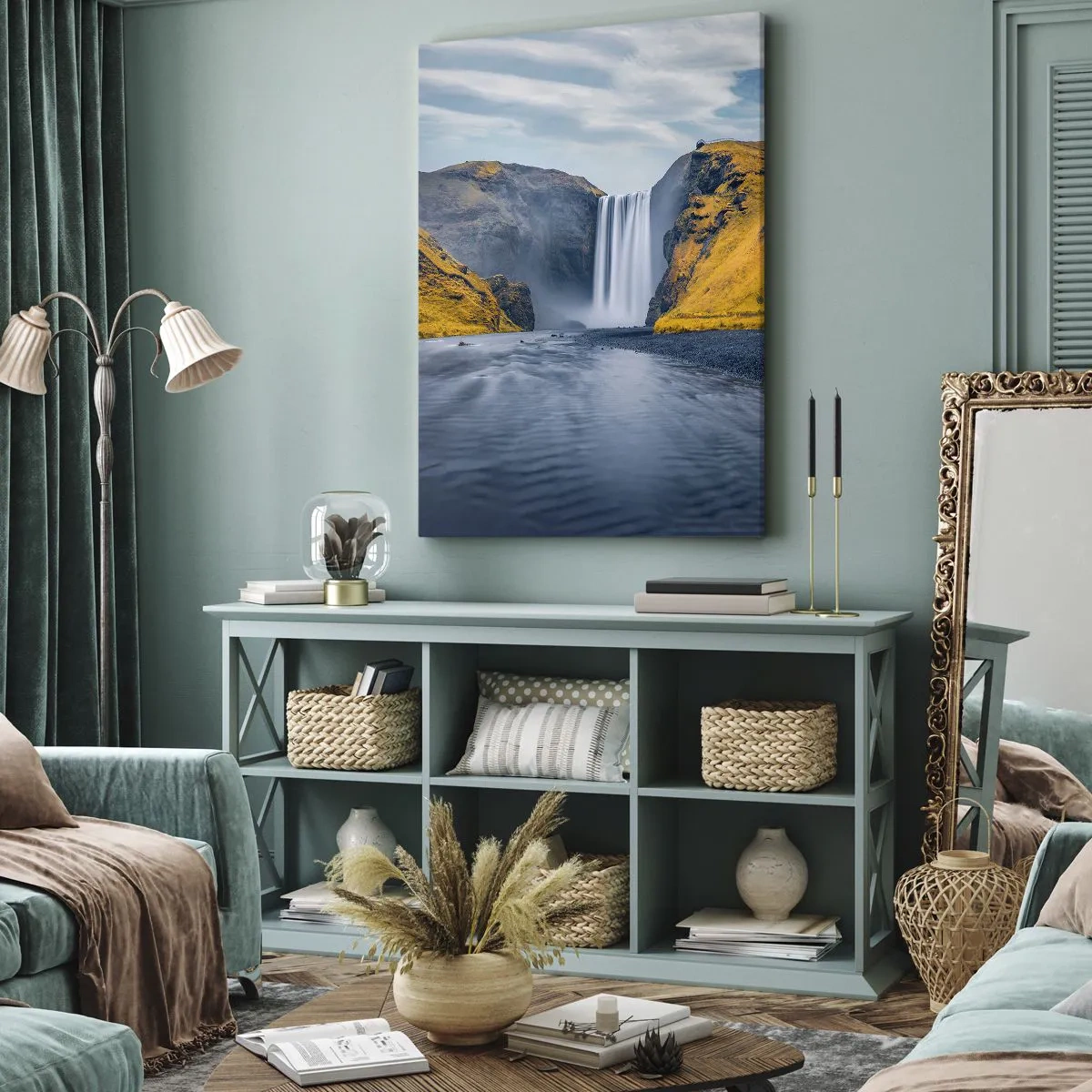 Tablou pe pânză Canvas - Durată eternă, mișcare eternă - 80x120 cm