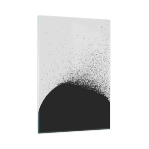 Tablou pe sticlă - Mișcarea particulelor - 80x120 cm