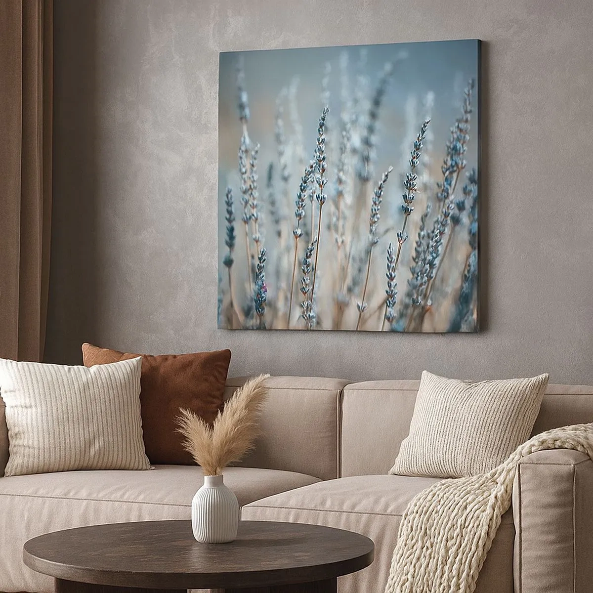 Tablou pe pânză - Câmpul parfumat - 30x30 cm