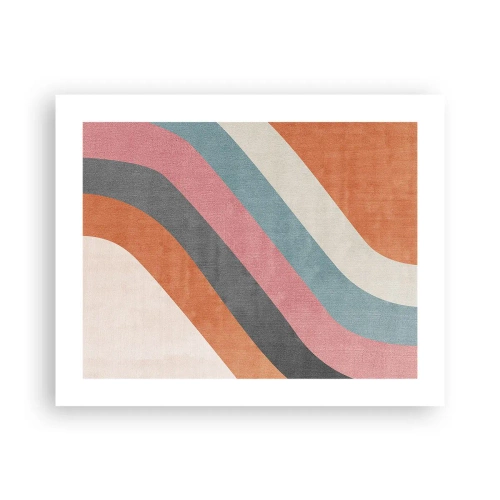 Poster - Compoziție diagonală - mișcare - 50x40 cm