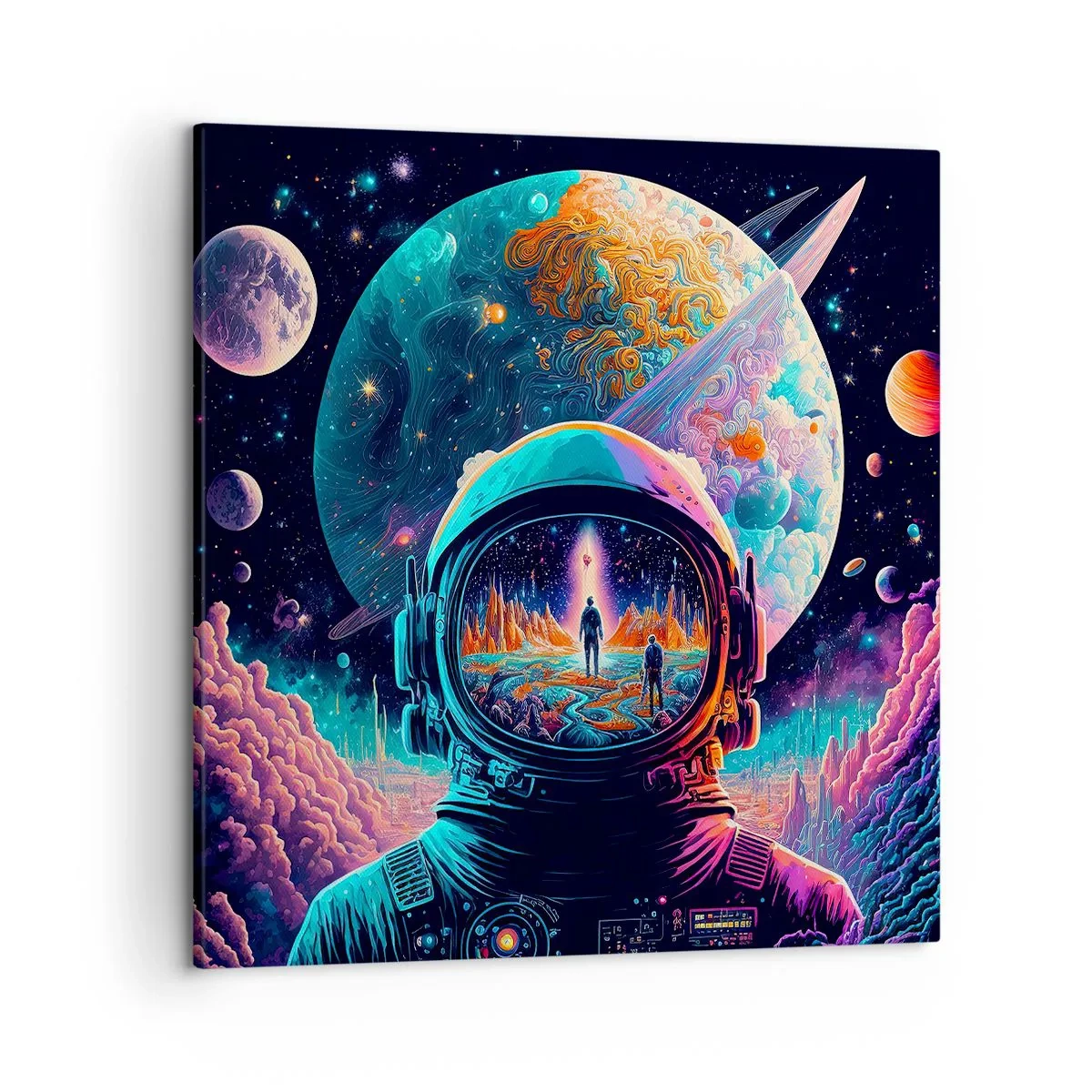 Tablou pe pânză - Visul nevisat al filozofiilor - 50x50 cm