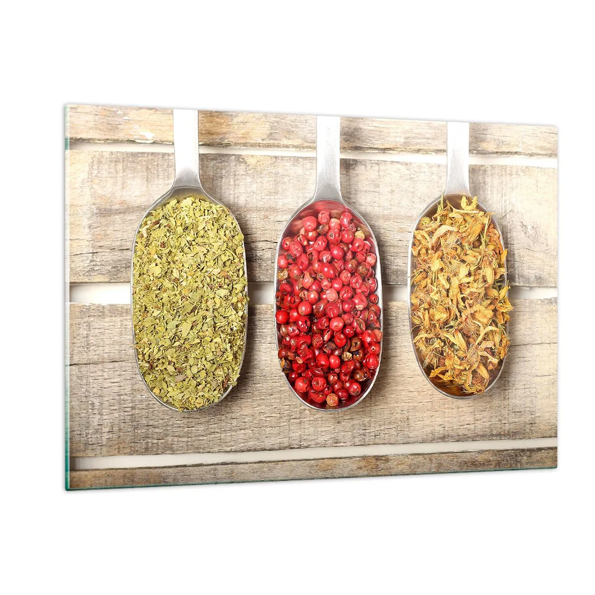 Tablou pe sticlă - Magia bucătăriei - 120x80 cm