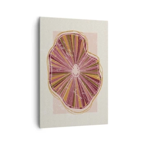 Tablou pe pânză - Abstracția radială - 70x100 cm