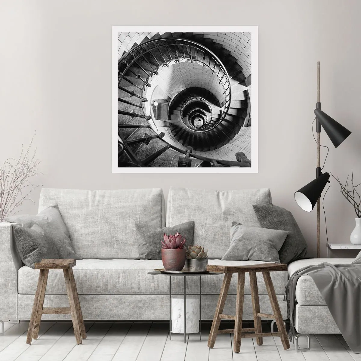 Poster - Din ce în ce mai sus - 60x60 cm