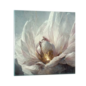 Tablou pe sticlă - Înflorește o dată la o sută de ani - 30x30 cm