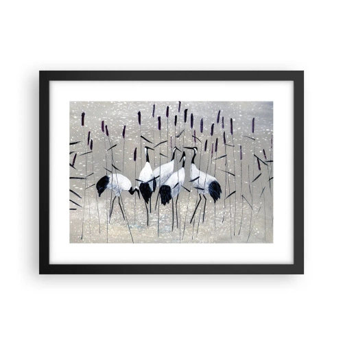 Poster în ramă neagră - Printre ai tăi - 40x30 cm