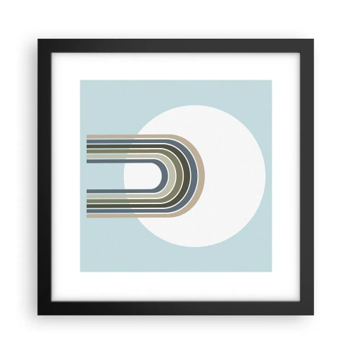 Poster în ramă neagră - Atracție irezistibilă - 30x30 cm