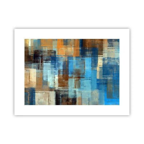 Poster - Prin valul albastru - 40x30 cm