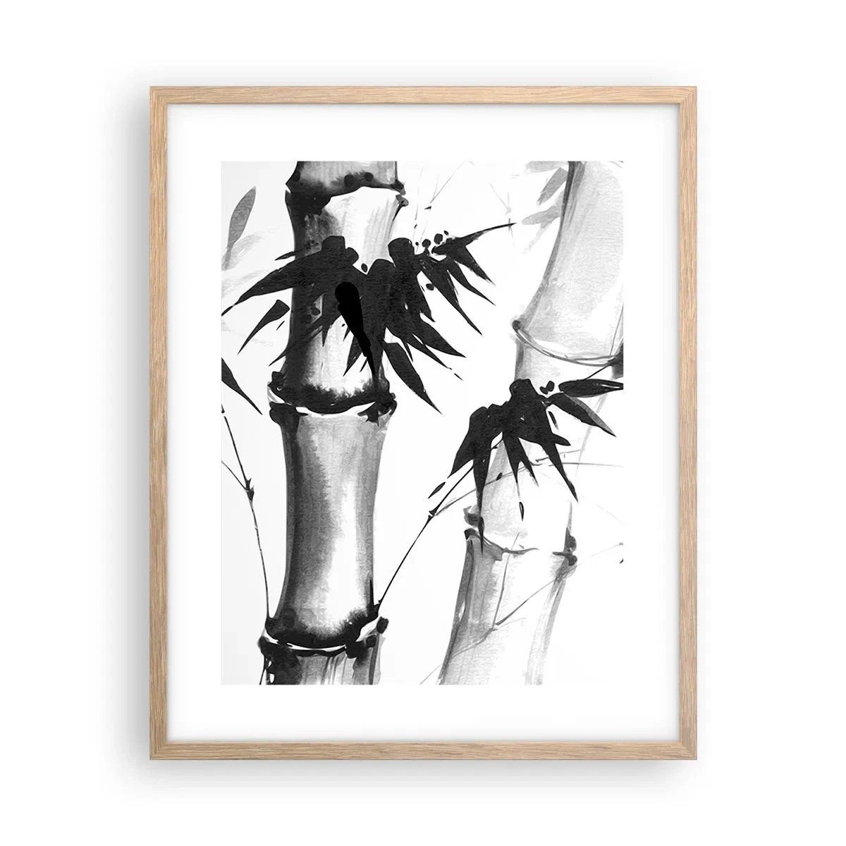 Poster în ramă de stejar deschis - Primul-plan al Orientului - 40x50 cm