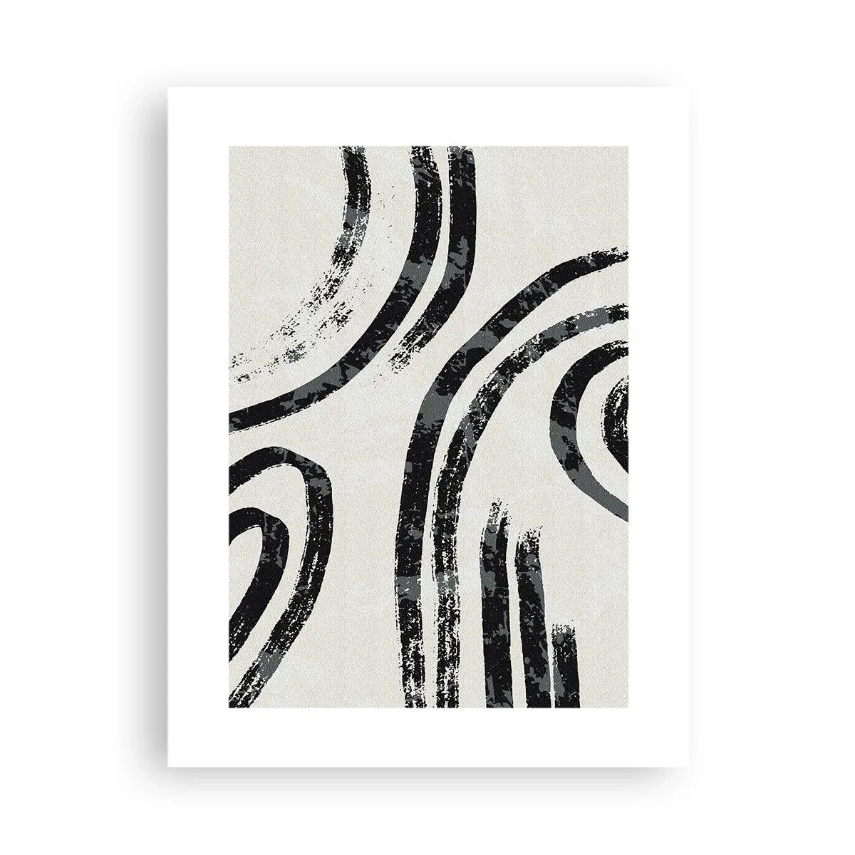 Poster - Pe jumătate oprit - 30x40 cm