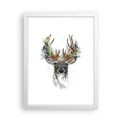 Poster în ramă albă - În ținută festivă - 30x40 cm