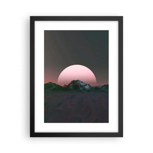Poster în ramă neagră - Într-o galaxie învecinată - 30x40 cm