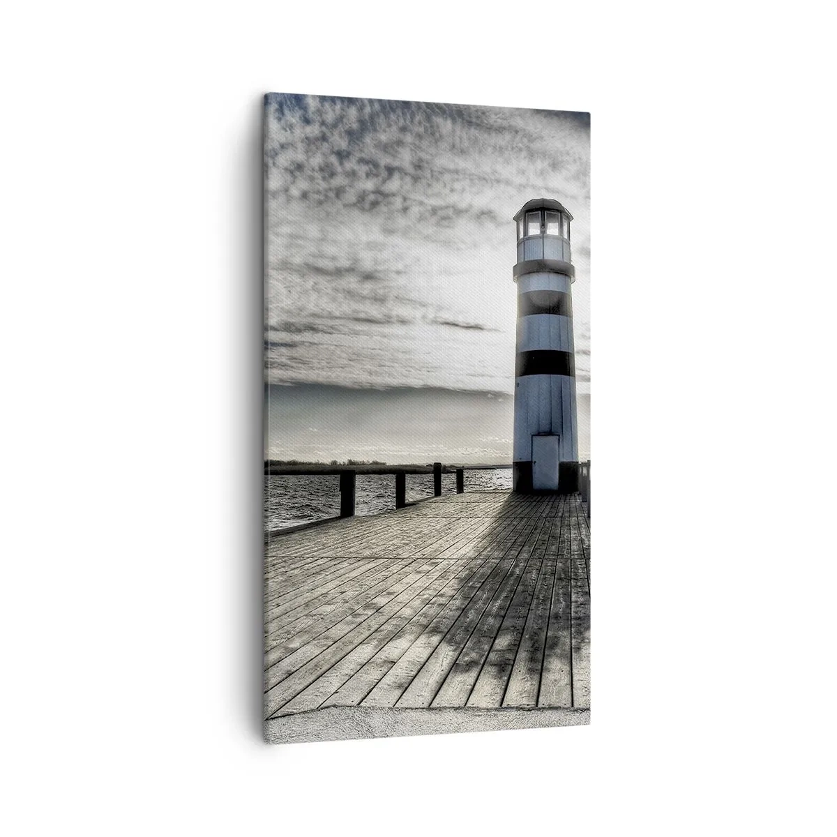 Tablou pe pânză - Marinari, abia aștept să vă văd - 45x80 cm