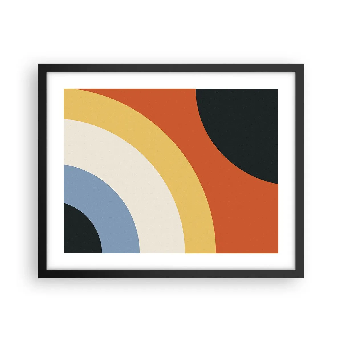 Poster în ramă neagră - Spre sine - 50x40 cm