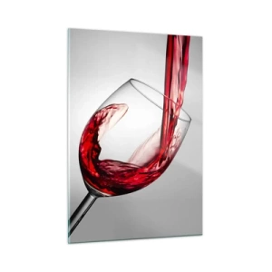 Tablou pe sticlă - Culoare - mișcare - sunet - 50x70 cm